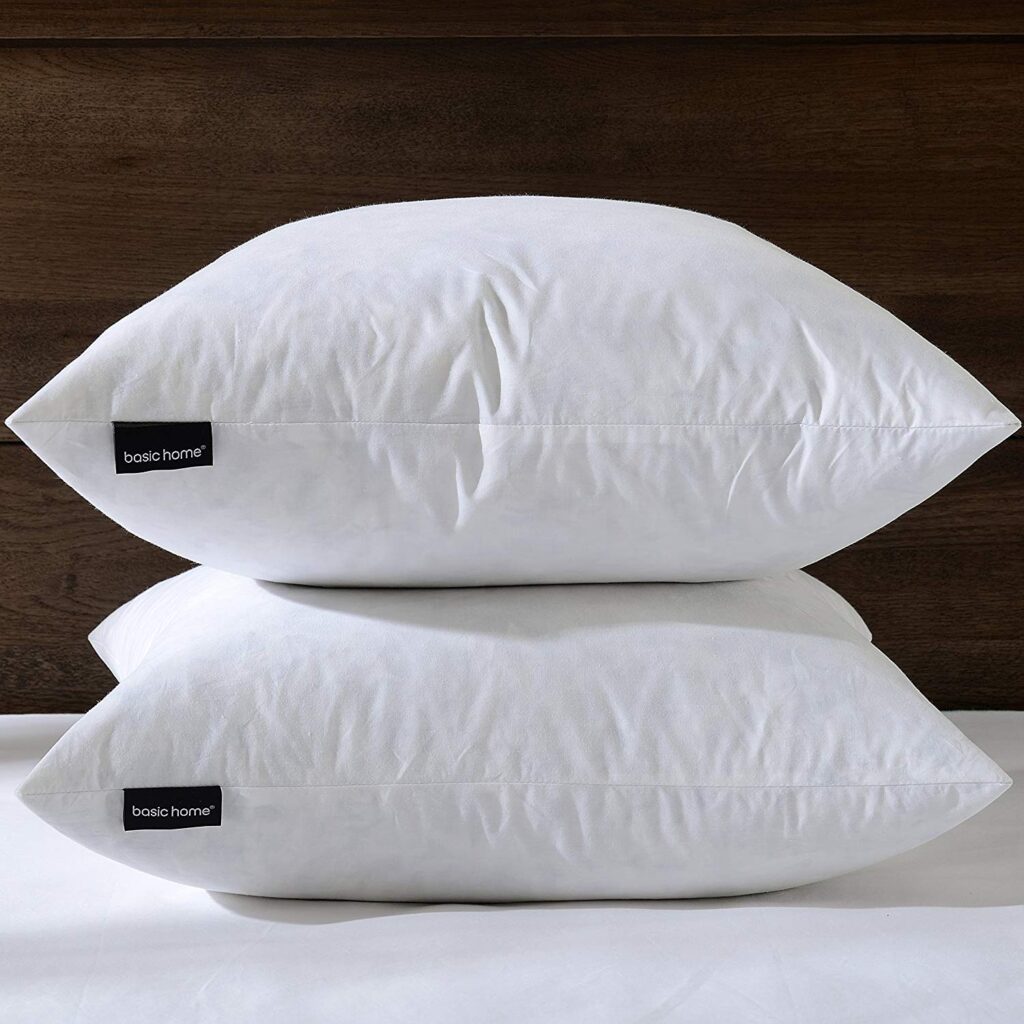 feather pillow inserts and a favorite amazon find.